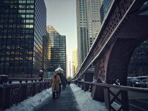Crossing the Bridge during Winter